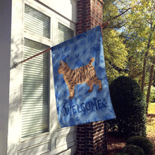 Load image into Gallery viewer, Pixie Bob #2 Cat Welcome Flag Canvas House Size CK4951CHF