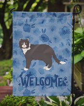 Load image into Gallery viewer, Poodle Cat #1 Cat Welcome Garden Flag - Outdoor Decorative Yard Flag CK4953GF
