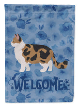 Load image into Gallery viewer, Ragamuffin #2 Cat Welcome Flag Canvas House Size CK4957CHF