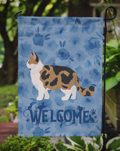 Load image into Gallery viewer, Ragamuffin #2 Cat Welcome Garden Flag - Outdoor Decorative Yard Flag CK4957GF