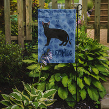 Load image into Gallery viewer, Russian White Black #1 Cat Welcome Garden Flag - Outdoor Decorative Yard Flag CK4963GF
