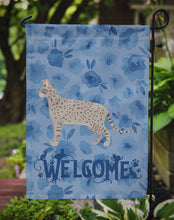 Load image into Gallery viewer, Safari #2 Cat Welcome Garden Flag - Outdoor Decorative Yard Flag CK4966GF