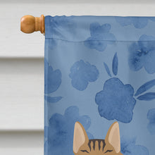 Load image into Gallery viewer, Savannah #1 Cat Welcome Flag Canvas House Size CK4967CHF