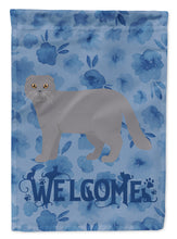 Load image into Gallery viewer, Scottish Fold #1 Cat Welcome Flag Canvas House Size CK4970CHF