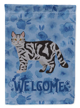 Load image into Gallery viewer, Scottish Straight Cat Welcome Flag Canvas House Size CK4971CHF