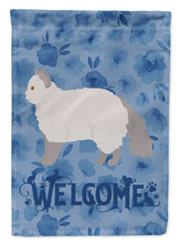 Load image into Gallery viewer, Selkirk Rex #2 Cat Welcome Flag Canvas House Size CK4974CHF