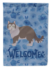 Load image into Gallery viewer, Siberian Forest #1 Cat Welcome Flag Canvas House Size CK4980CHF