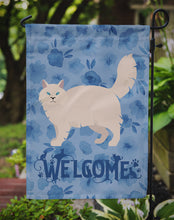 Load image into Gallery viewer, Siberian Forest #2 Cat Welcome Garden Flag - Outdoor Decorative Yard Flag CK4981GF