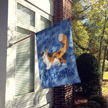 Load image into Gallery viewer, Skookum Cat Welcome Flag Canvas House Size CK4983CHF