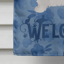 Load image into Gallery viewer, Skookum Cat Welcome Flag Canvas House Size CK4983CHF