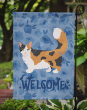 Load image into Gallery viewer, Skookum Cat Welcome Garden Flag - Outdoor Decorative Yard Flag CK4983GF