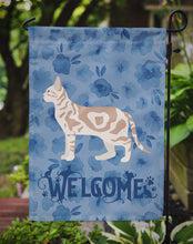 Load image into Gallery viewer, Sokoke #2 Cat Welcome Garden Flag - Outdoor Decorative Yard Flag CK4987GF