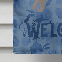 Load image into Gallery viewer, Somali #2 Cat Welcome Flag Canvas House Size CK4989CHF