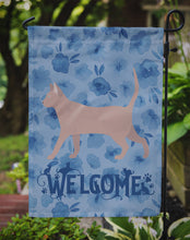 Load image into Gallery viewer, Thai Lilac #2 Cat Welcome Garden Flag - Outdoor Decorative Yard Flag CK4994GF