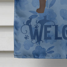 Load image into Gallery viewer, Tonkinese Cat Welcome Flag Canvas House Size CK4995CHF