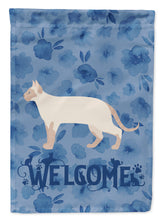 Load image into Gallery viewer, Tonkinese #2 Cat Welcome Garden Flag - Outdoor Decorative Yard Flag CK4996GF