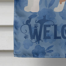 Load image into Gallery viewer, Turkish Van Cat Welcome Flag Canvas House Size CK4999CHF