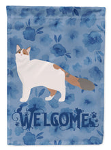 Load image into Gallery viewer, Turkish Van #2 Cat Welcome Flag Canvas House Size CK5000CHF