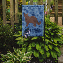 Load image into Gallery viewer, York Chocolate #1 Cat Welcome Garden Flag - Outdoor Decorative Yard Flag CK5003GF