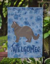 Load image into Gallery viewer, York Chocolate #2 Cat Welcome Garden Flag - Outdoor Decorative Yard Flag CK5004GF