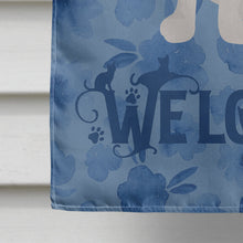 Load image into Gallery viewer, Aegean Cat Welcome Flag Canvas House Size CK5006CHF