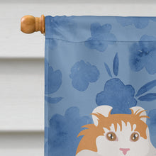 Load image into Gallery viewer, American Curl Cat Welcome Flag Canvas House Size CK5007CHF