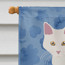 Load image into Gallery viewer, Aphrodite Giant Cat Welcome Flag Canvas House Size CK5010CHF