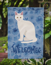 Load image into Gallery viewer, Aphrodite Giant Cat Welcome Garden Flag - Outdoor Decorative Yard Flag CK5010GF