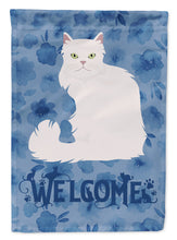 Load image into Gallery viewer, Asian Semi Longhaired Cat Welcome Flag Canvas House Size CK5012CHF