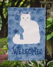 Load image into Gallery viewer, Asian Semi Longhaired Cat Welcome Garden Flag - Outdoor Decorative Yard Flag CK5012GF