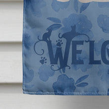 Load image into Gallery viewer, Birman Cat Welcome Flag Canvas House Size CK5014CHF