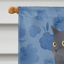 Load image into Gallery viewer, British Shorthair #2 Cat Welcome Flag Canvas House Size CK5018CHF