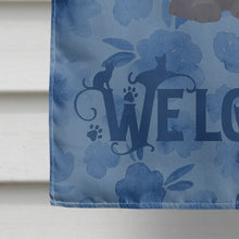 Load image into Gallery viewer, British Shorthair #2 Cat Welcome Flag Canvas House Size CK5018CHF