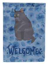 Load image into Gallery viewer, British Shorthair #2 Cat Welcome Flag Canvas House Size CK5018CHF