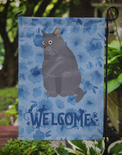Load image into Gallery viewer, British Shorthair #2 Cat Welcome Garden Flag - Outdoor Decorative Yard Flag CK5018GF