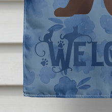 Load image into Gallery viewer, Burmese #2 Cat Welcome Flag Canvas House Size CK5020CHF