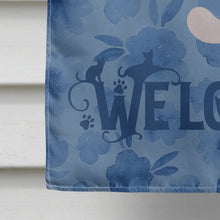 Load image into Gallery viewer, Burmilla #2 Cat Welcome Flag Canvas House Size CK5022CHF