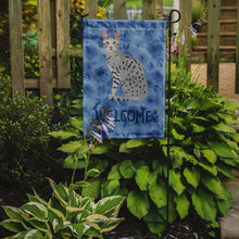 Load image into Gallery viewer, Egyptian Mau Cat Welcome Garden Flag - Outdoor Decorative Yard Flag CK5032GF