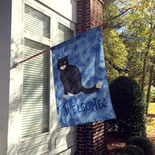 Load image into Gallery viewer, Foldex Exotic Fold #2 Cat Welcome Flag Canvas House Size CK5035CHF