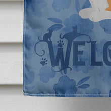Load image into Gallery viewer, Japanese Bobtail Cat Welcome Flag Canvas House Size CK5037CHF