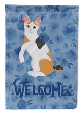 Load image into Gallery viewer, Japanese Bobtail Cat Welcome Garden Flag - Outdoor Decorative Yard Flag CK5037GF
