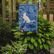 Load image into Gallery viewer, Khao Manee Cat Welcome Garden Flag - Outdoor Decorative Yard Flag CK5038GF