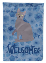 Load image into Gallery viewer, Korat Cat Welcome Flag Canvas House Size CK5039CHF