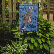 Load image into Gallery viewer, Ocicat Cat Welcome Garden Flag - Outdoor Decorative Yard Flag CK5045GF