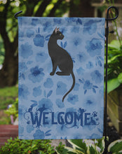 Load image into Gallery viewer, Pantherette Cat Welcome Garden Flag - Outdoor Decorative Yard Flag CK5050GF