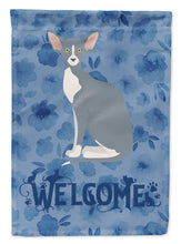 Load image into Gallery viewer, Peterbald Cat Welcome Garden Flag - Outdoor Decorative Yard Flag CK5051GF