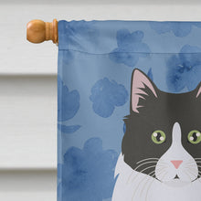 Load image into Gallery viewer, Siberian Forest Cat Welcome Flag Canvas House Size CK5060CHF