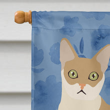 Load image into Gallery viewer, Singapura Cat Welcome Flag Canvas House Size CK5061CHF