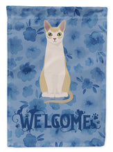 Load image into Gallery viewer, Singapura #2 Cat Welcome Flag Canvas House Size CK5062CHF
