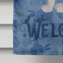 Load image into Gallery viewer, Sphynx Cat Welcome Flag Canvas House Size CK5066CHF